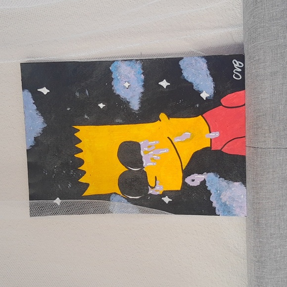 Bart Simpson painting - Picture 1 of 2